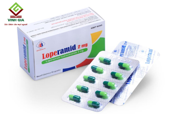 Thuốc chữa tiêu chảy Loperamid Thuốc chữa tiêu chảy Loperamid