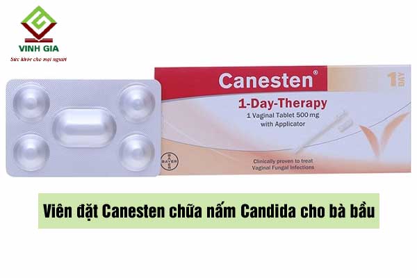 Thuốc đặt chữa nấm candida cho bà bầu Canesten Thuốc đặt chữa nấm candida cho bà bầu Canesten