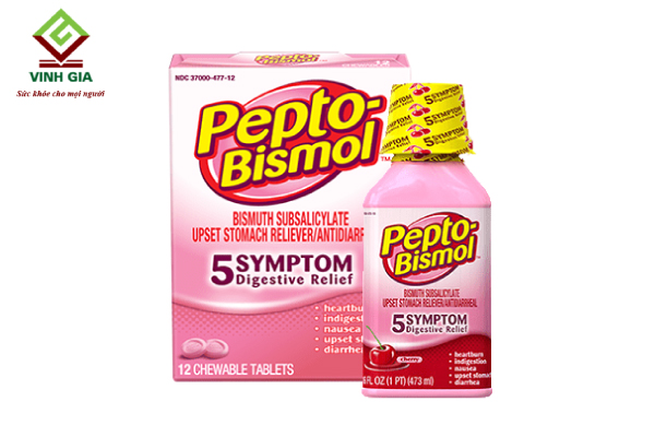 Thuốc điều trị tiêu chảy Pepto Bismol