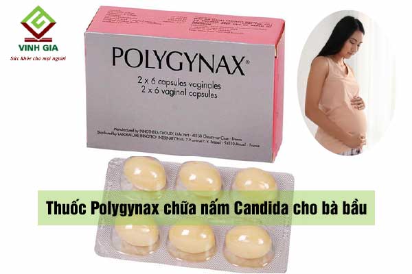 Thuốc Polygynax trị nấm Candida cho bà bầu