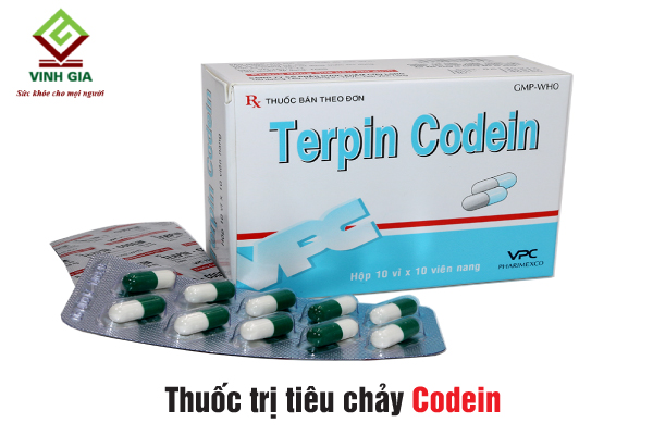 Thuốc trị tiêu chảy nhanh Codein Thuốc trị tiêu chảy nhanh Codein
