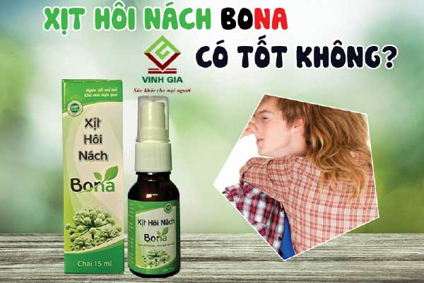 Thuốc xịt hôi nách Bona Thuốc xịt hôi nách Bona