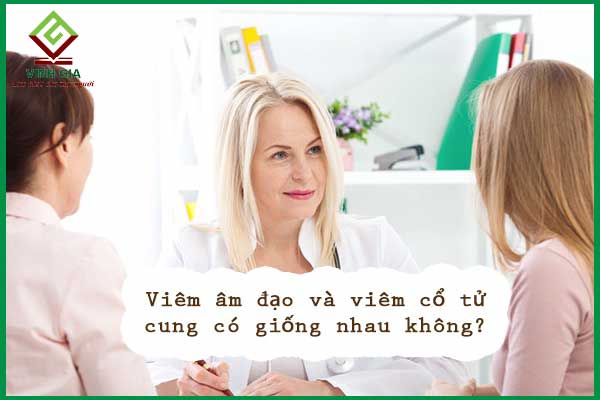Viêm âm đạo và viêm cổ tử cung có giống nhau không?