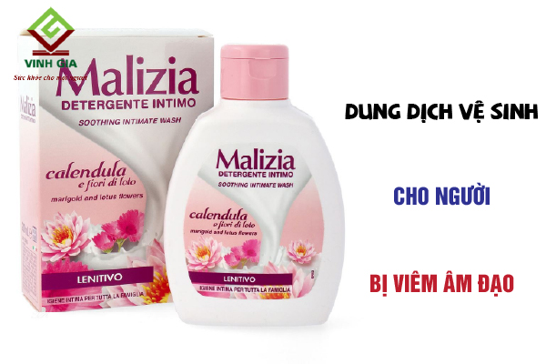 Dung dịch vệ sinh cho chị em bị viêm âm đạo Malizia Soothing Intimate Wash Dung dịch vệ sinh cho chị em bị viêm âm đạo Malizia Soothing Intimate Wash