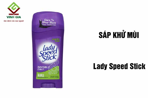 Lăn khử mùi sáp nữ Lady Speed Stick