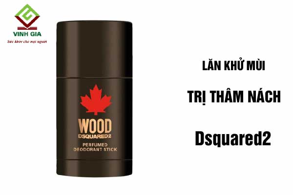 Lăn khử mùi trị thâm nách Dsquared2 Wood Pour Homme 75ml