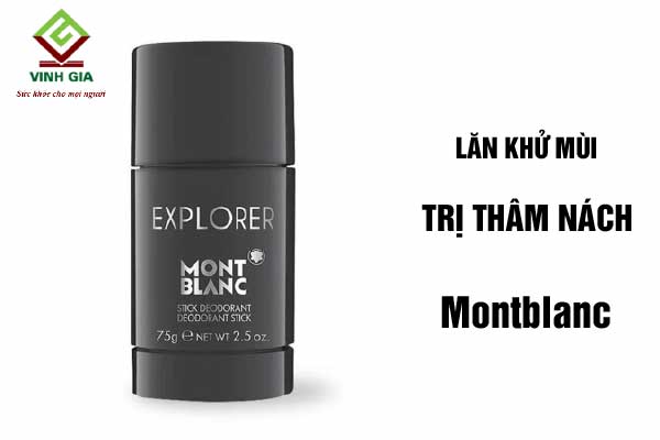 Lăn khử mùi trị thâm tốt Montblanc Explorer 75ml
