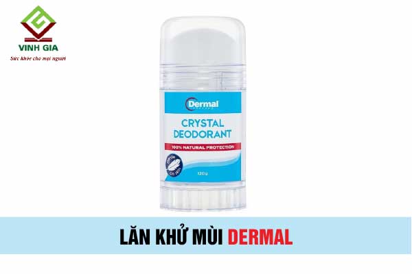 Lăn nách khử mùi Dermal Therapy Crystal Deodorant Lăn nách khử mùi Dermal Therapy Crystal Deodorant