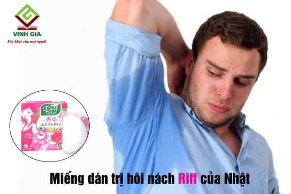 Miếng dán thấm mồ hôi được ưa chuộng hàng đầu Nhật Bản: Riff Miếng dán thấm mồ hôi được ưa chuộng hàng đầu Nhật Bản: Riff