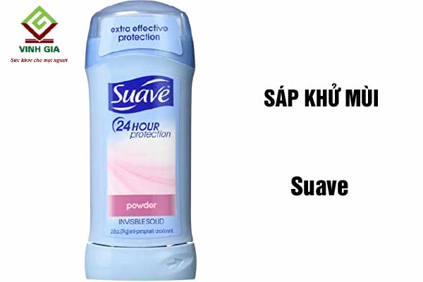 Sáp lăn khử mùi nữ Suave 24 Hour Protection Invisible Solid Sáp lăn khử mùi nữ Suave 24 Hour Protection Invisible Solid