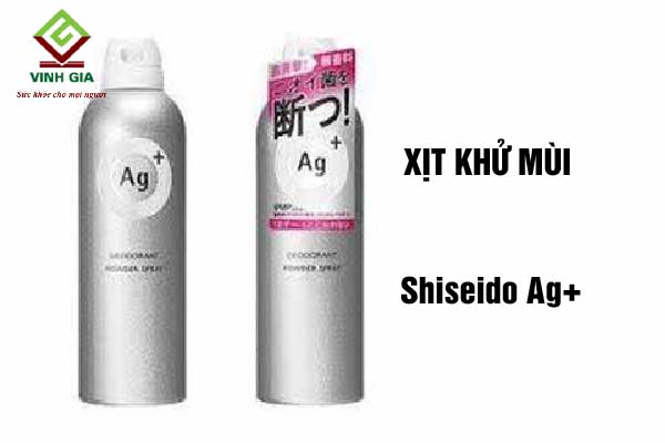 Xịt khử mùi hôi cơ thể Shiseido Ag+