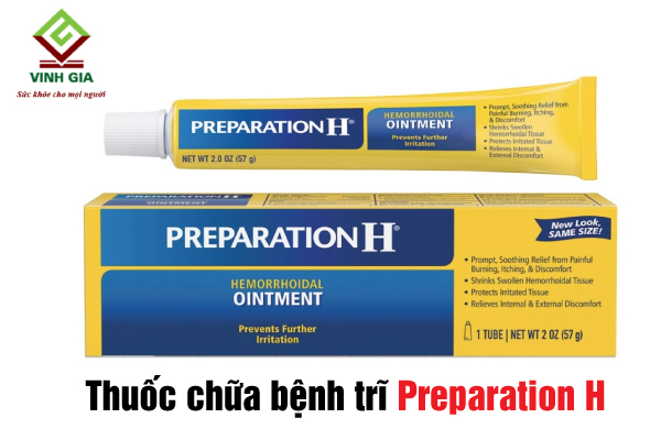 Preparation H là thuốc bôi chữa trĩ hiệu quả tức thì Preparation H là thuốc bôi chữa trĩ hiệu quả tức thì