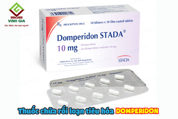 Rối loạn tiêu hóa uống thuốc gì? Domperidon