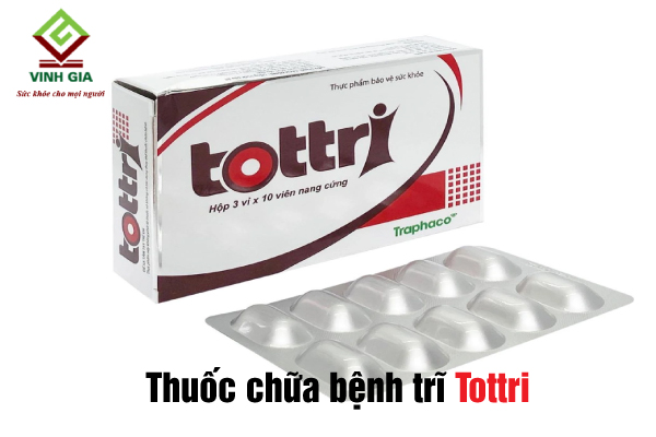 Thuốc chữa bệnh trĩ tại nhà Tottri