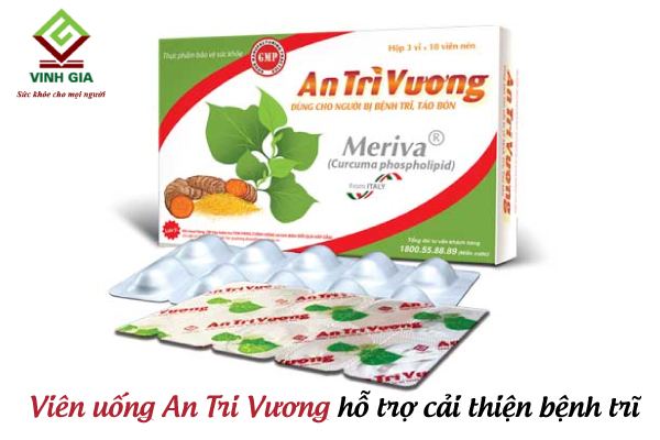 Viên uống An Tri Vương hỗ trợ giảm táo bón, giảm triệu chứng bệnh trĩ Viên uống An Tri Vương hỗ trợ giảm táo bón, giảm triệu chứng bệnh trĩ