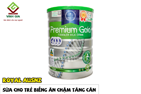 Sữa Hoàng Gia Úc Royal Ausnz mang lại con trẻ chán ăn chậm trễ tăng cân