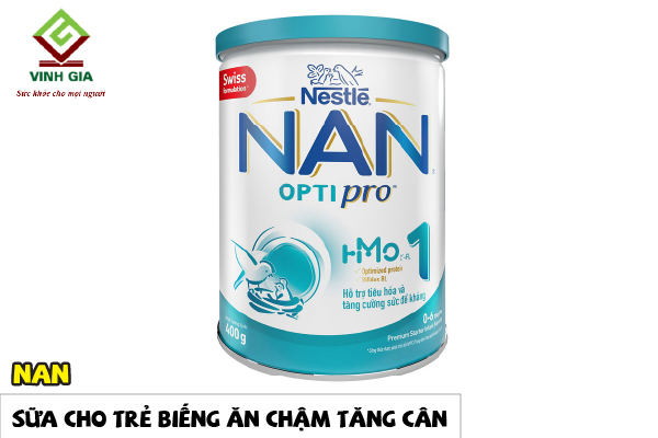 Sữa NAN người sử dụng mang lại nhỏ nhắn hoặc chán ăn và chậm trễ tăng cân