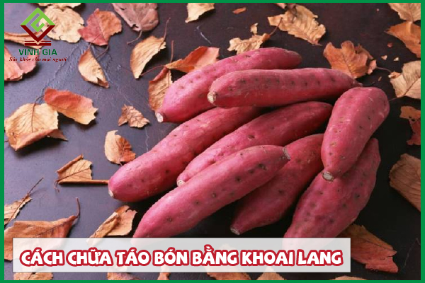 Cách sử dụng khoai lang giảm táo bón rất dễ thực hiện