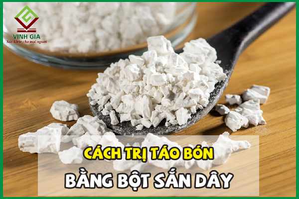 Bột sắn dây trị táo bón tốt không? Cần lưu ý điều gì?