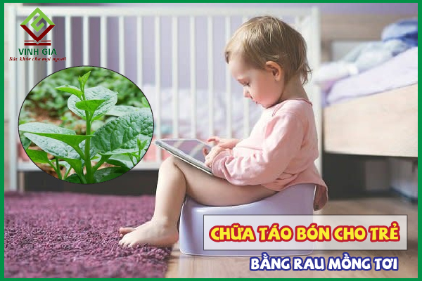 Cùng học cách giảm táo bón cho trẻ bằng rau mồng tơi