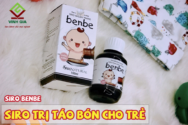Sản phẩm giảm táo bón cho bé Siro Benbe Sản phẩm giảm táo bón cho bé Siro Benbe