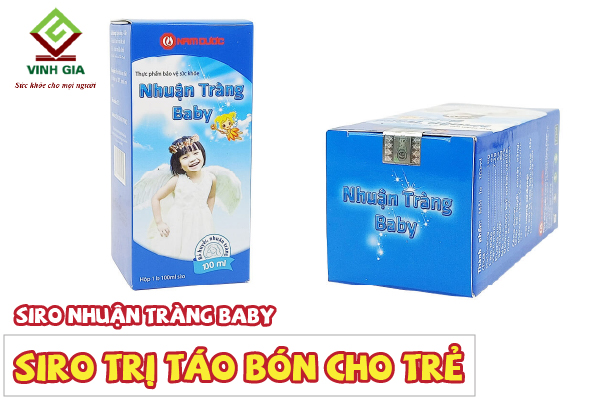 Siro Nhuận Tràng BaBy hỗ trợ trị táo bón cho trẻ rất hiệu quả Siro Nhuận Tràng BaBy hỗ trợ trị táo bón cho trẻ rất hiệu quả