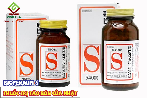Thuốc chữa táo bón của Nhật Biofermin S Thuốc chữa táo bón của Nhật Biofermin S