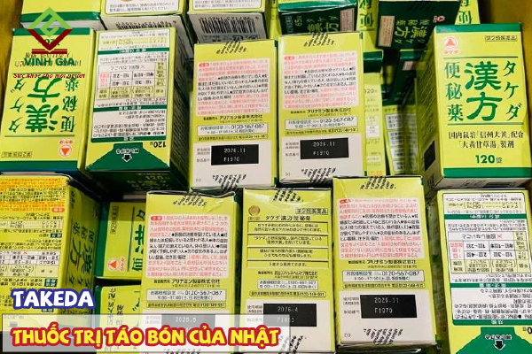 Thuốc táo bón Takeda của Nhật Thuốc táo bón Takeda của Nhật