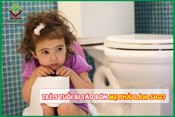 Trẻ 5 tuổi bị táo bón cần có biện pháp gì?