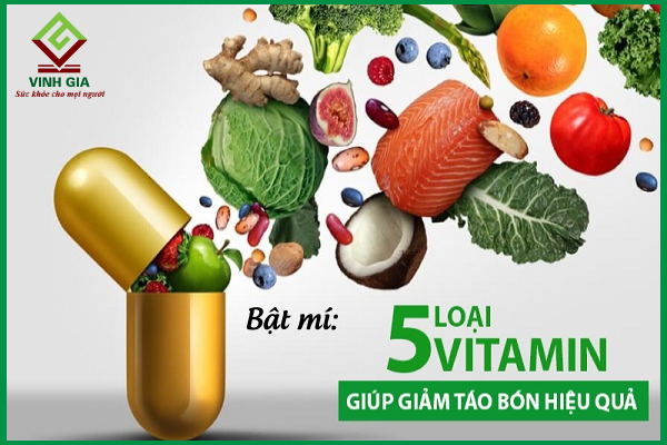 5 loại vitamin làm giảm táo bón hiệu quả nên bổ sung
