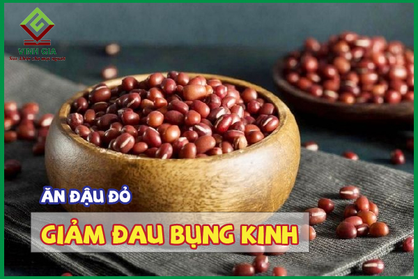 Ăn chè đậu đỏ giảm đau bụng kinh được không?