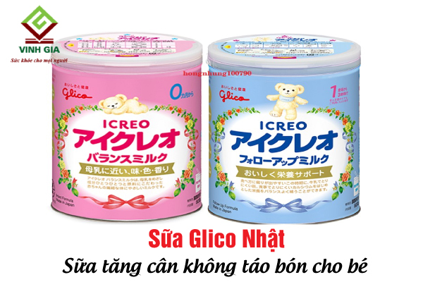 Dòng sữa Glico của Nhật được các mẹ tin dùng vì giúp con lớn nhanh