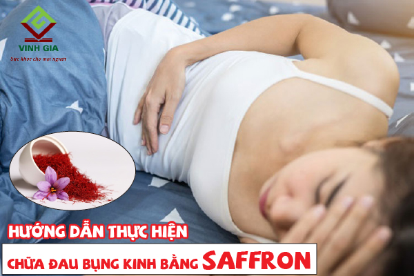Hướng dẫn dùng saffron giảm đau bụng kinh hiệu quả nhất