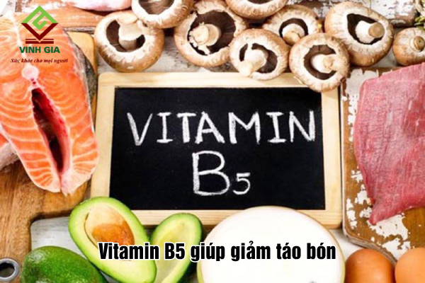 Khi lâu ngày không đi vệ sinh được, bạn có thể dùng vitamin B5
