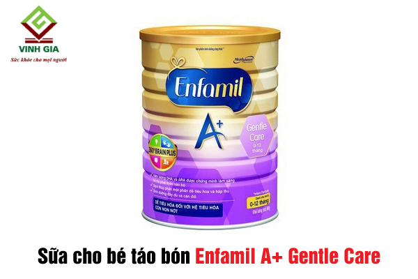 Sữa Enfamil A+ Gentle Care ngăn ngừa táo bón, hỗ trợ phát triển toàn diện