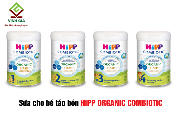 Sữa HiPP giúp chống táo bón ở trẻ hiệu quả