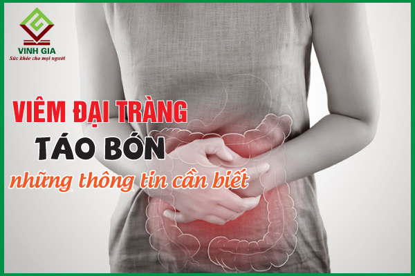 Viêm đại tràng thể táo bón và những điều cần biết