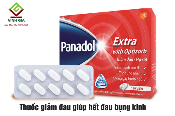 Thuốc giảm đau đơn thuần giúp khắc phục chứng đau bụng kinh nhanh Thuốc giảm đau đơn thuần giúp khắc phục chứng đau bụng kinh nhanh