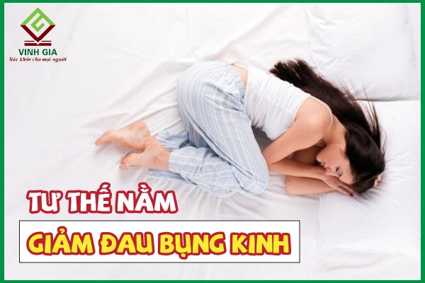 Tư thế nằm giúp giảm đau bụng kinh cực kỳ hiệu quả