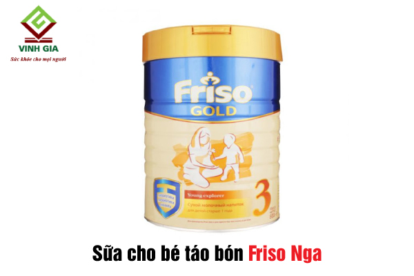 Uống sữa Friso Nga giúp con khỏi rối loạn tiêu hóa, giảm táo bón