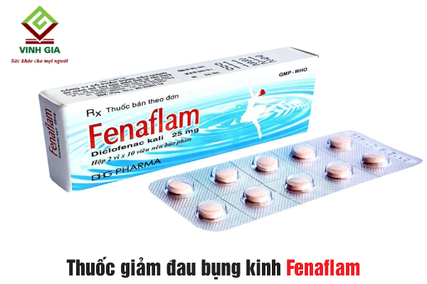 Uống thuốc gì để giảm đau bụng kinh? - Fenaflam Uống thuốc gì để giảm đau bụng kinh? - Fenaflam