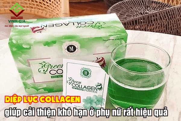 Diệp lục Collagen sản phẩm chống khô hạn được nhiều chị em đánh giá cao Diệp lục Collagen sản phẩm chống khô hạn được nhiều chị em đánh giá cao