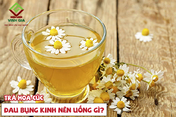 Hết đau bụng kinh với trà hoa cúc