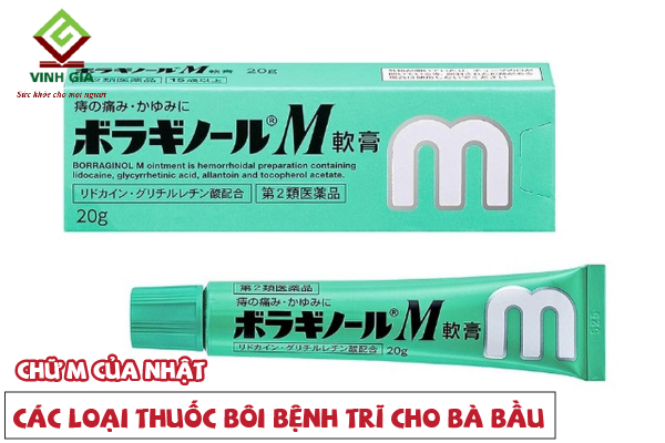 Kem bôi trĩ chữ M của Nhật dành riêng cho bà bầu Kem bôi trĩ chữ M của Nhật dành riêng cho bà bầu