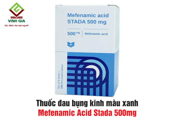 Mefenamic Acid Stada 500mg giảm đau bụng khi đến kỳ kinh hiệu quả