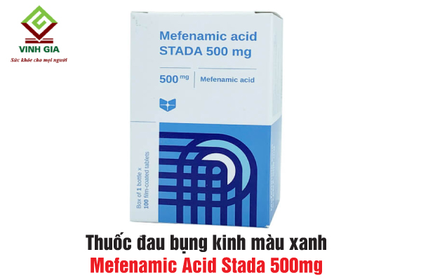 Mefenamic Acid Stada 500mg giảm đau bụng khi đến kỳ kinh hiệu quả Mefenamic Acid Stada 500mg giảm đau bụng khi đến kỳ kinh hiệu quả