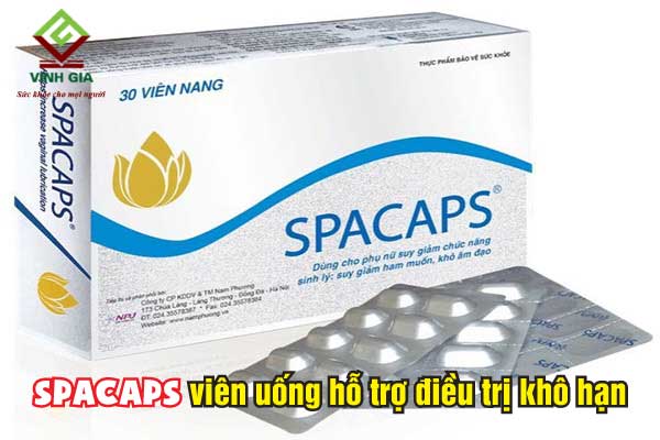Spacaps viên uống hỗ trợ điều trị khô âm đạo được nhiều chị em biết đến Spacaps viên uống hỗ trợ điều trị khô âm đạo được nhiều chị em biết đến