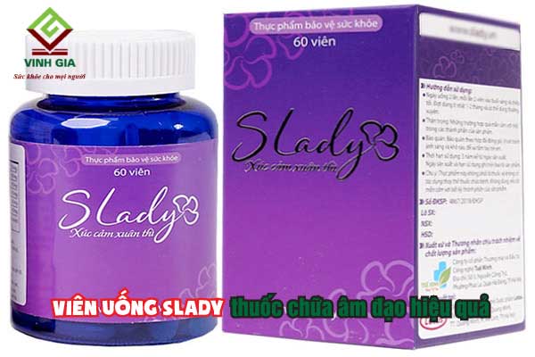 Viên uống Slady thuốc điều trị khô âm đạo hiệu quả cho chị em phụ nữ