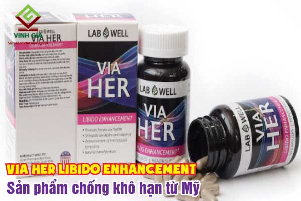 viên uống trị khô hạn - Via Her Libido Enhancement