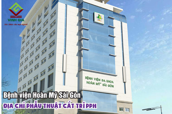 Bệnh viện Hoàn Mỹ Sài Gòn bệnh viện được nhiều người tin tưởng sử dụng phương pháp cắt trĩ bằng PPH tại TP.HCM
